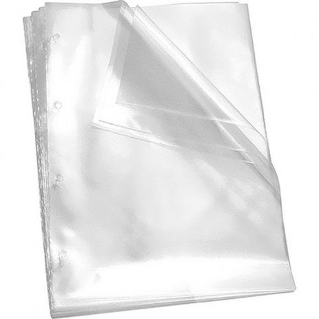 Saco Plástico Transparente 4 Furos